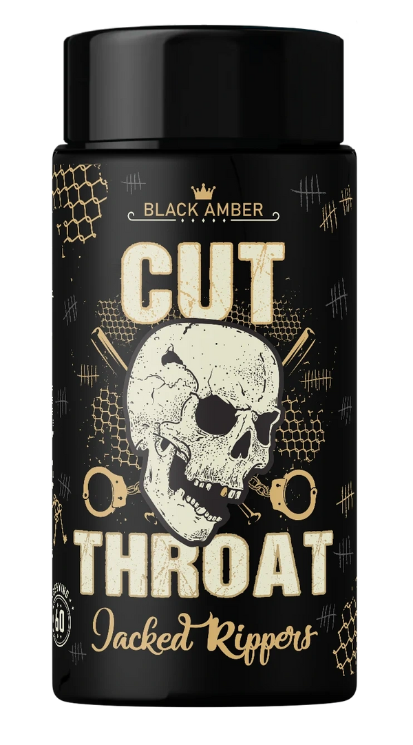 Black Amber Cut Throat 120 capsules