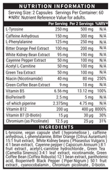 Black Amber Cut Throat 120 capsules