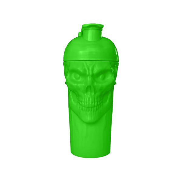 JNX Sports The Curse! Skull Shaker 700ml Electric Green Protein Superstore
