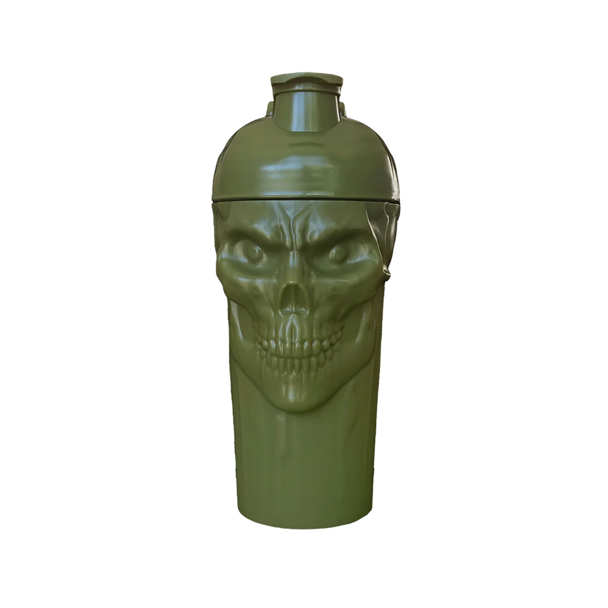 JNX Sports The Curse! Skull Shaker 700ml Military Green