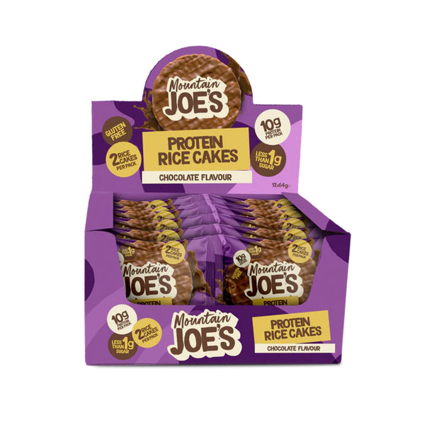 Mountain Joe's Protein Rice Cake Chocolate Protein Superstore