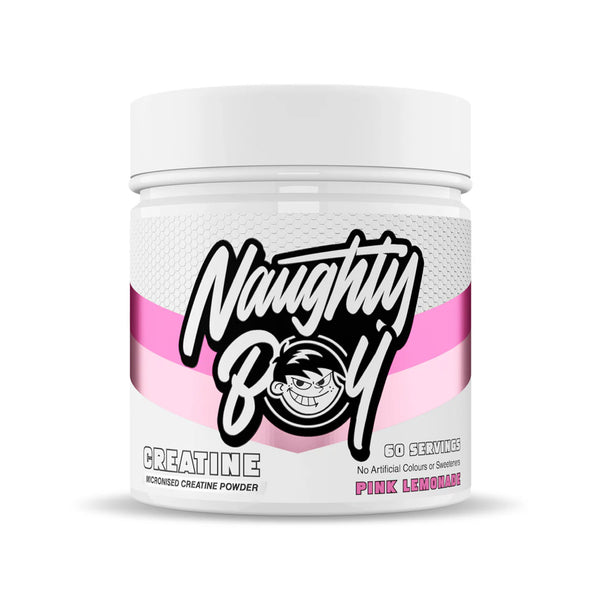 Naughty Boy Flavoured Creatine 300g Pink Lemonade Protein Superstore