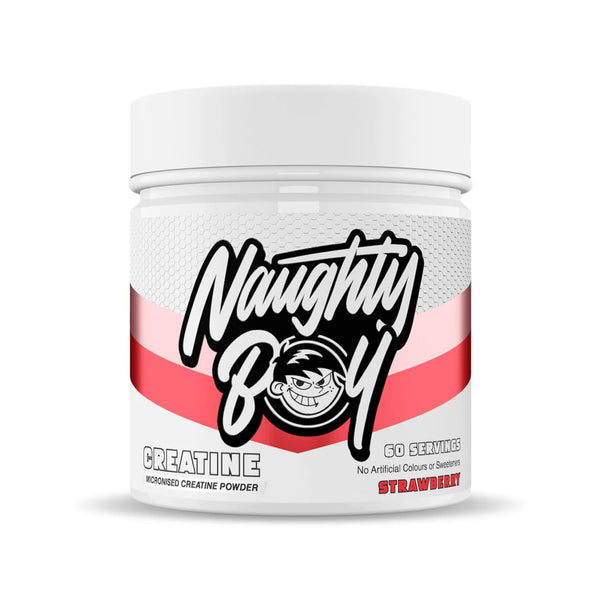 Naughty Boy Flavoured Creatine 300g Strawberry Protein Superstore