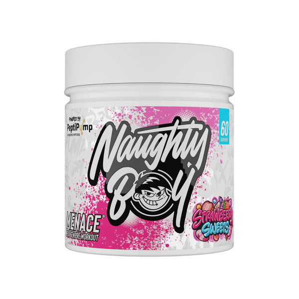 Naughty Boy Menace V2 420g Strawberry Sweets Protein Superstore