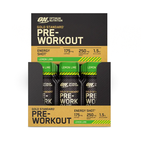 Optimum Nutrition Gold Standard Pre-Workout Shot 12x60ml - Protein Superstore