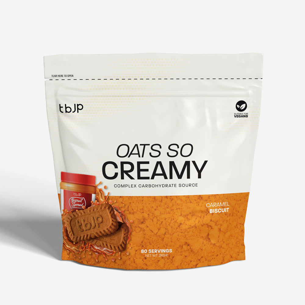 Trained by JP Oats So Creamy 2kg Caramel Biscuit pouch