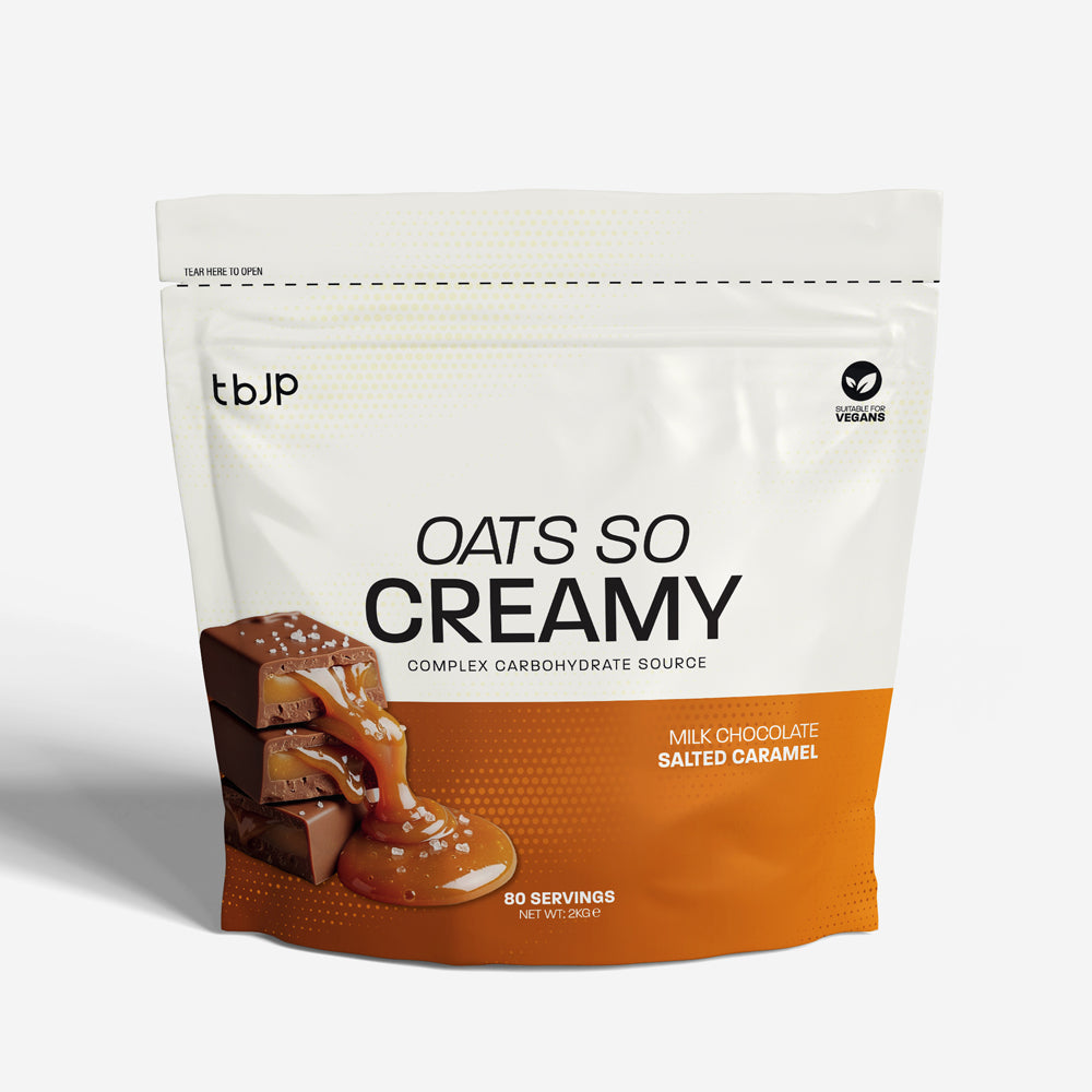 Trained by JP Oats So Creamy 2kg Milk Chocolate Salted Caramel pouch