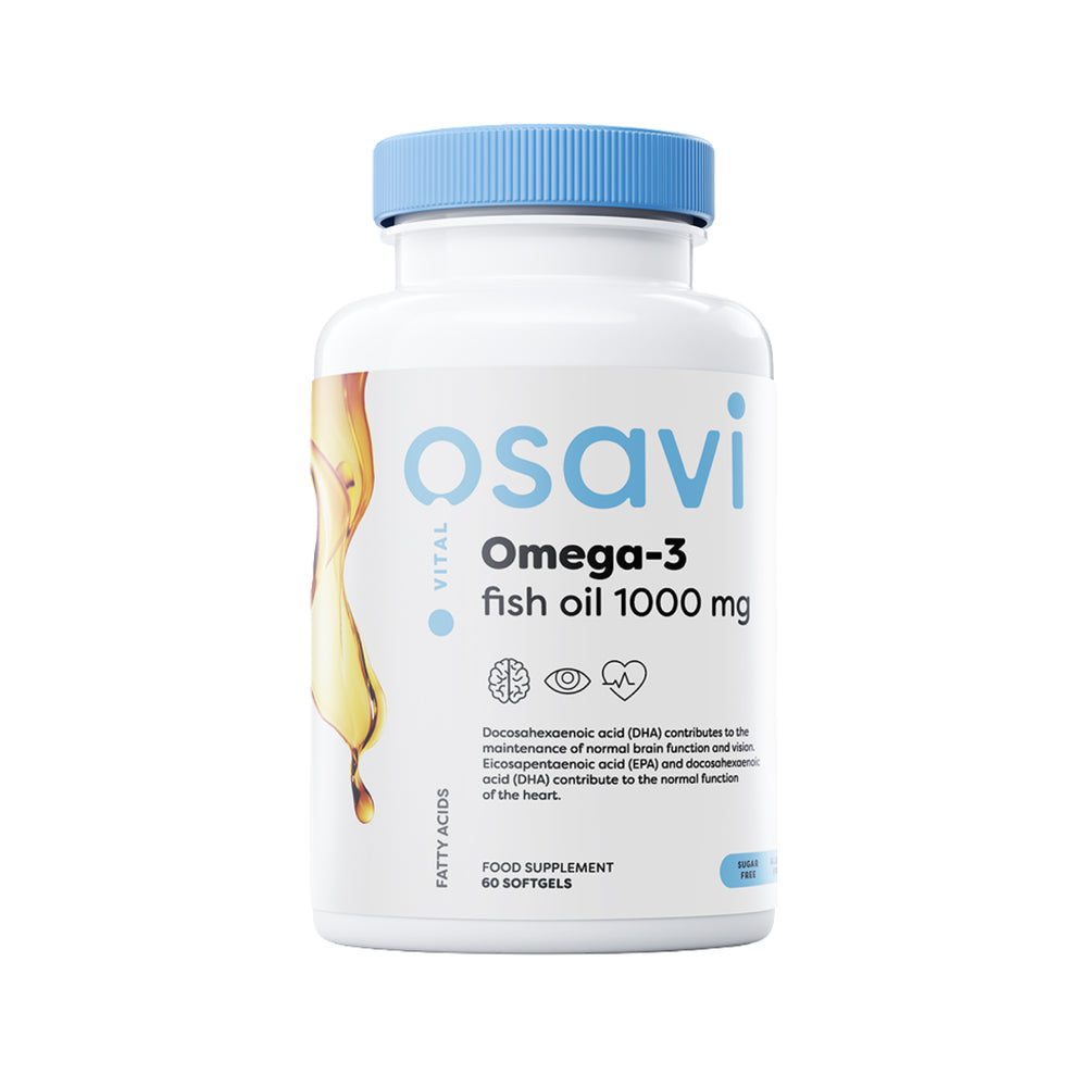 Osavi Omega-3 Fish Oil 1000mg - 60 Softgels