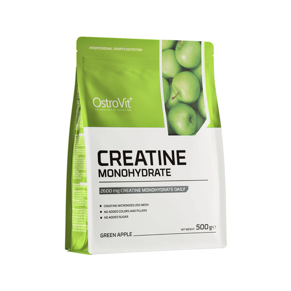 OstroVit Creatine Monohydrate 500g Green Apple Protein Superstore