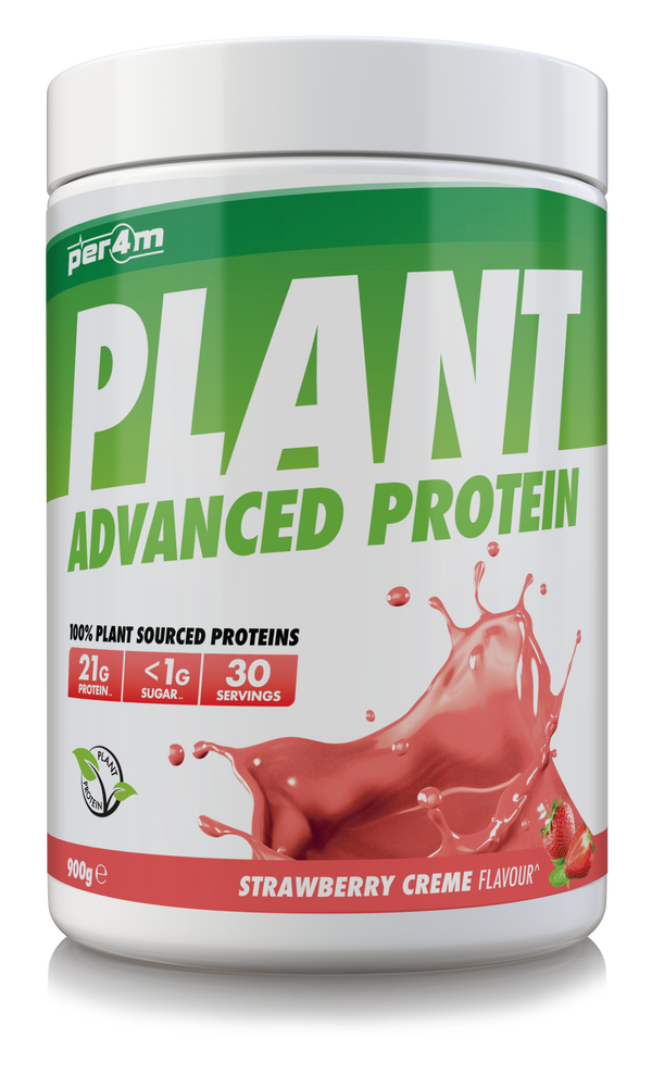 Per4m Plant Protein 900g - Strawberry Cr me