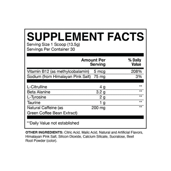 RAW Nutrition CBUM Essential Pre-Workout 390g Nutritionals Protein Superstore