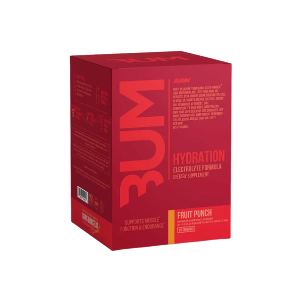 RAW Nutrition CBUM 'Hydrate' Electrolyte Formula Fruit Punch Protein Superstore