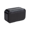 SmartShake Pill Box Organizer - 2 Pack Black