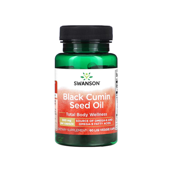Swanson Black Cumin Seed Oil 500mg Protein Superstore
