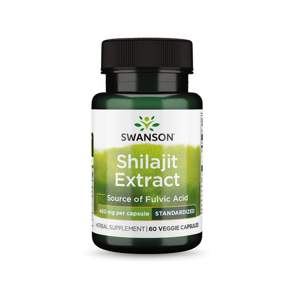 Swanson Shilajit Extract 400mg 60 caps Protein Superstore