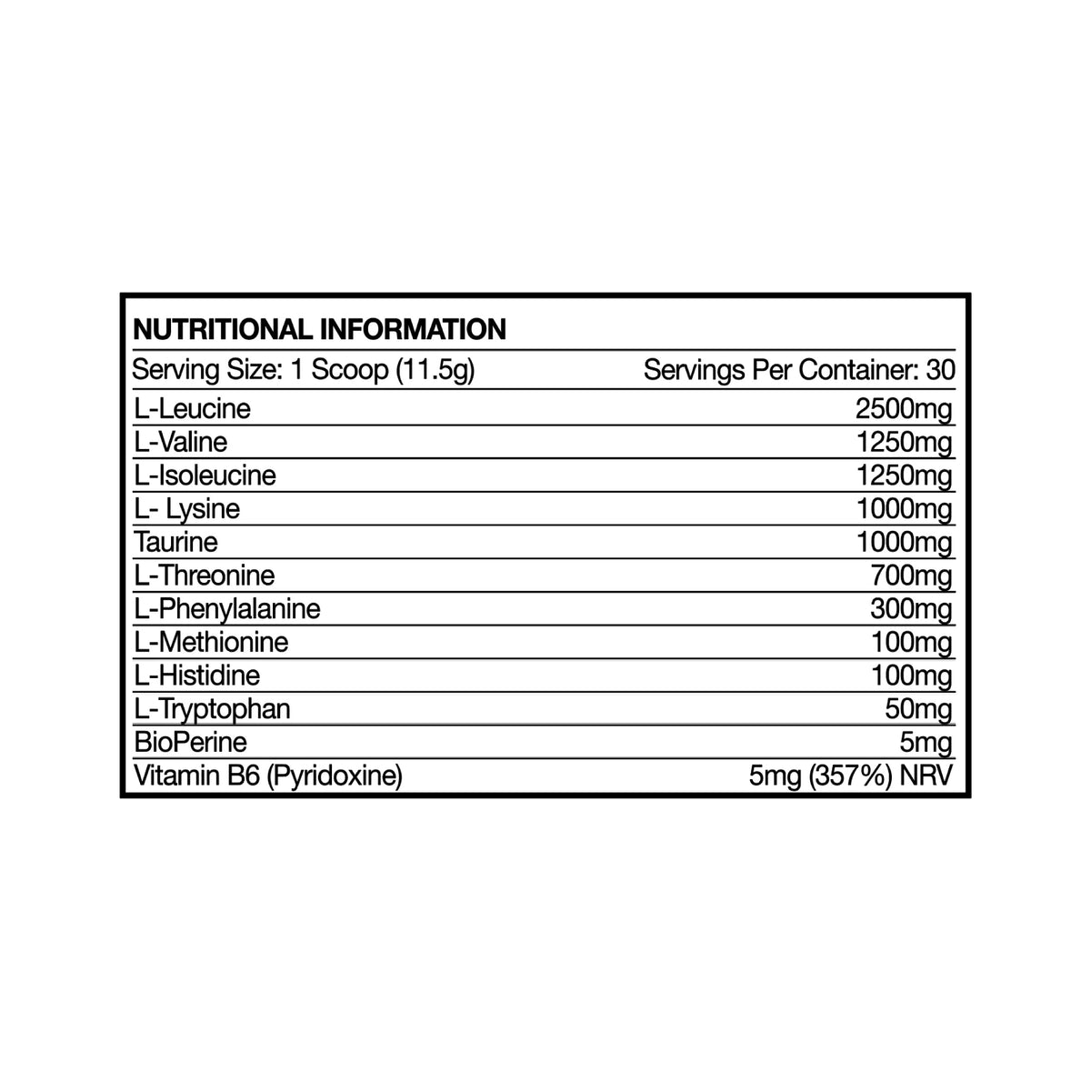 Top G Fully Loaded Clip EAA 390g Nutritionals