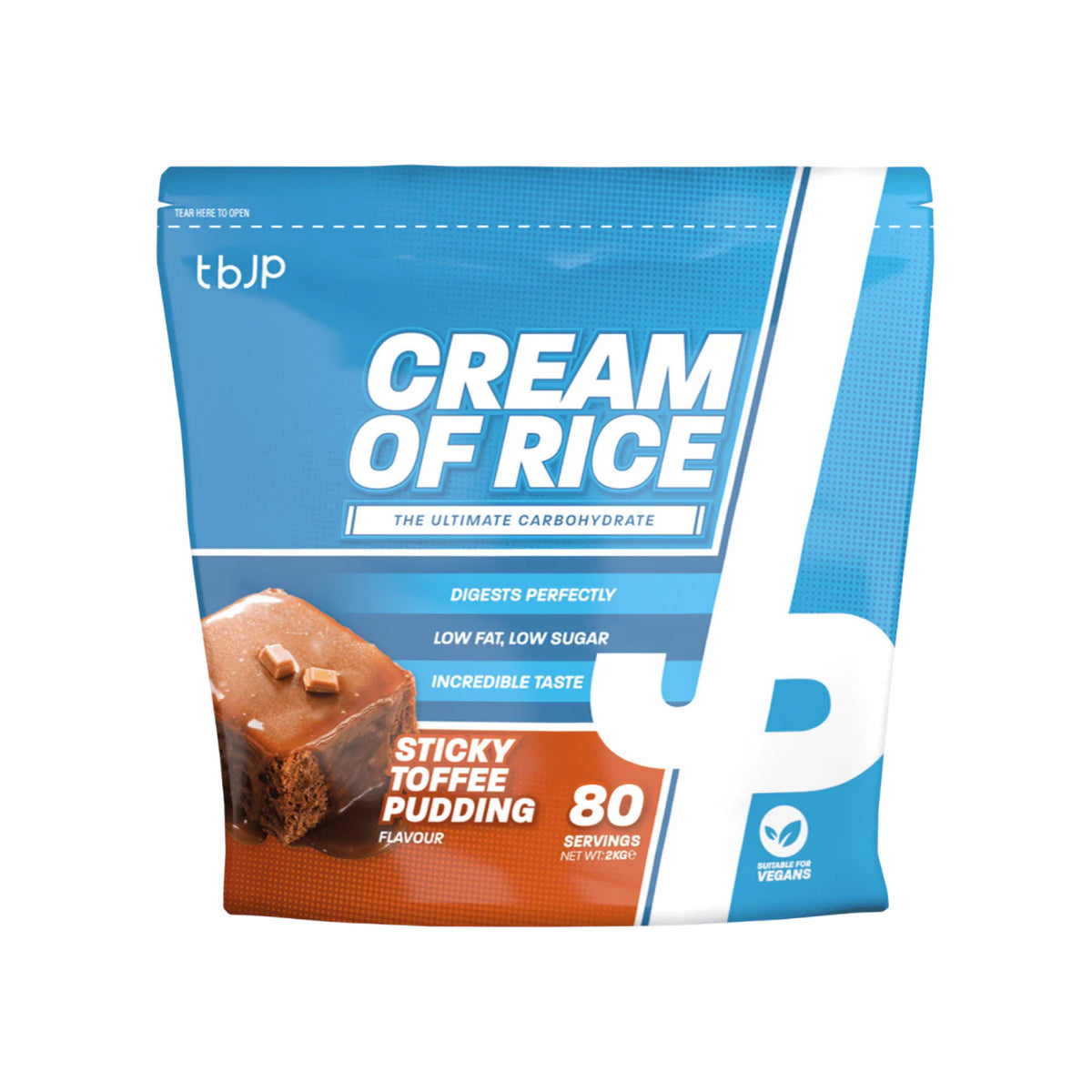 Trained by JP Cream of Rice 2kg Sticky Toffee Pudding