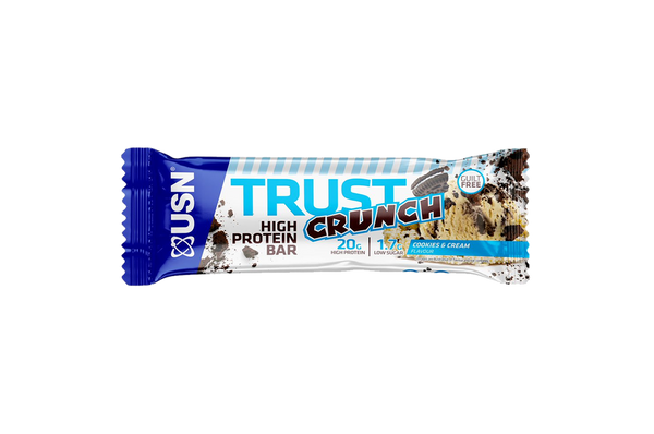 USN Trust Crunch Bars 12x60g - Cookies & Cream