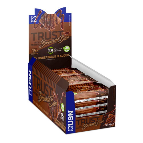 USN Trust Vegan Brownie 12x60g