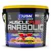 USN Muscle Fuel Anabolic Variety Pack 4kg - Peanut Caramel/Choc/Strawb/Banana