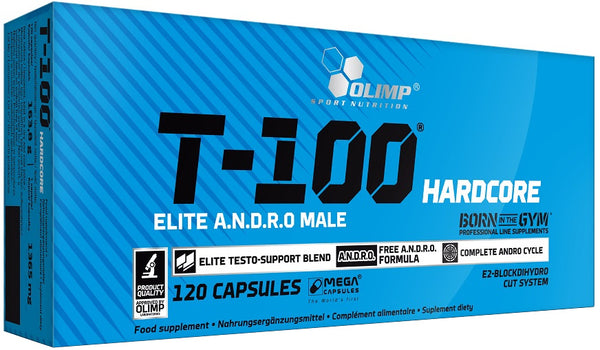 Olimp Nutrition T-100 Hardcore - 120 caps - Protein Superstore