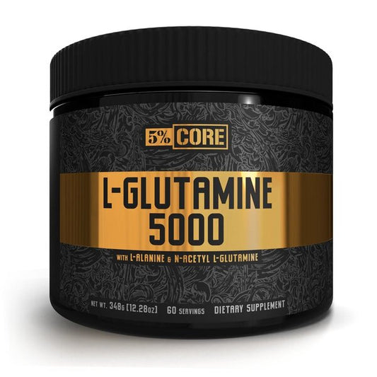 5% Nutrition L-Glutamine 5000 - Core Series - 348g
