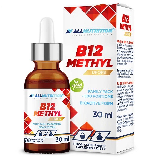 Allnutrition B12 Methyl Drops - 30 ml. - Protein Superstore
