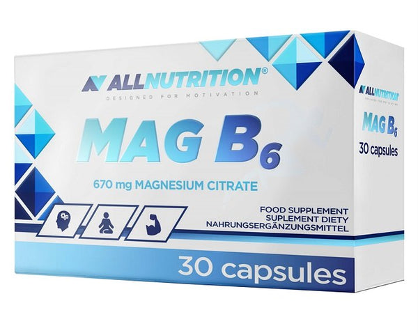 Allnutrition MAG B6 670mg - 30 caps - Protein Superstore