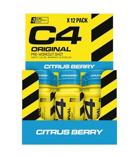 Cellucor C4 Original Pre-Workout Shot - 12 x 60 ml
