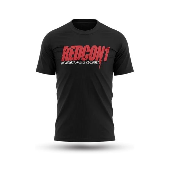 Redcon1 T-Shirt Black & Red