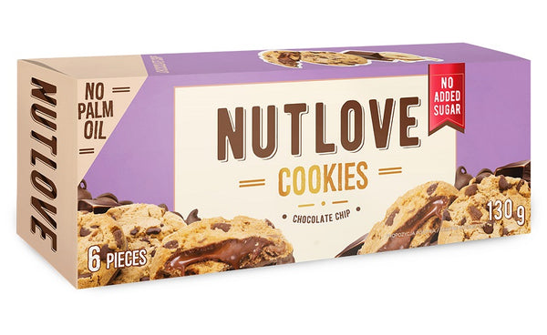 Allnutrition Nutlove Cookies, Chocolate Chip - 6 cookies - Protein Superstore