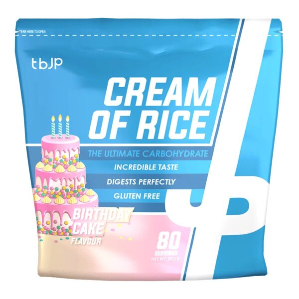 Trained by JP Cream of Rice - 2000g - Protein Superstore