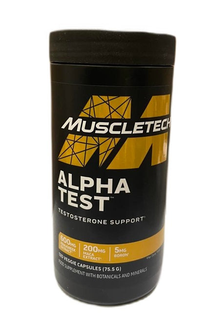 Muscletech Alpha Test MuscleTech Alpha Test - 120 vcaps | Protein Superstore
