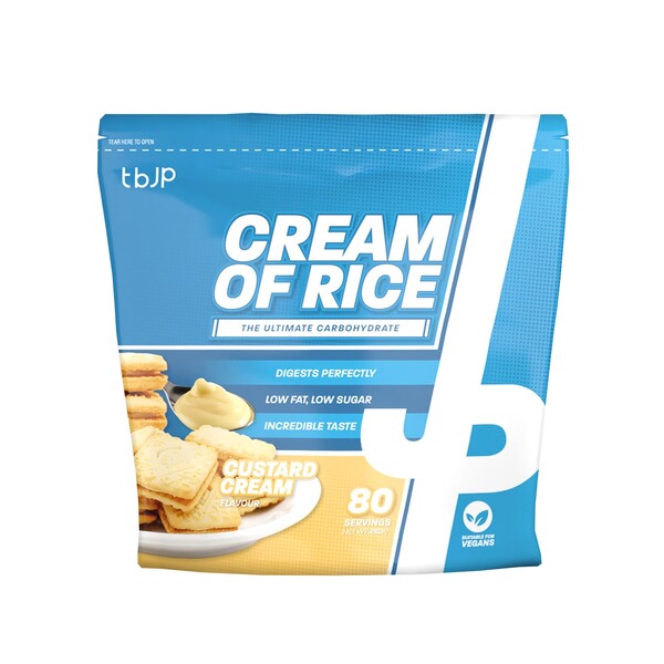 Trained by JP Cream of Rice - 2000g - Protein Superstore