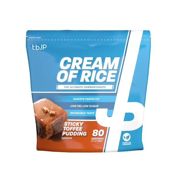 Trained by JP Cream of Rice - 2000g - Protein Superstore