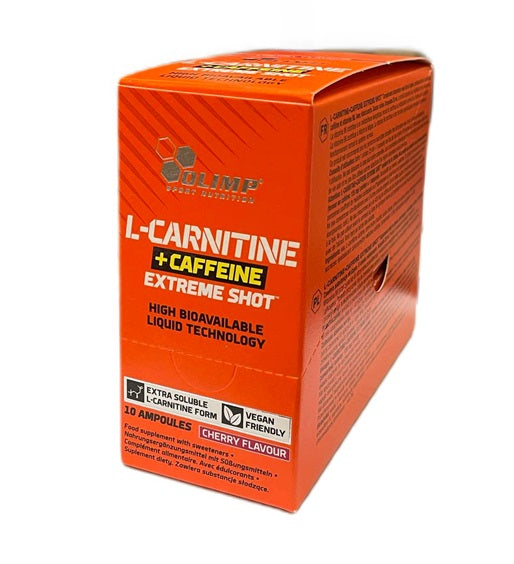 Olimp Nutrition L-Carnitine + Caffeine Extreme Shot - 10 x 25 ml
