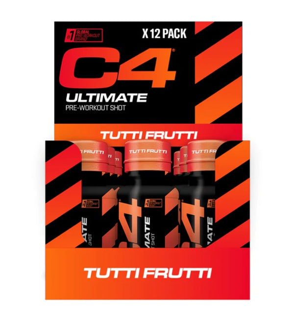 Cellucor C4 Ultimate Pre-Workout Shot - 12 x 60 ml