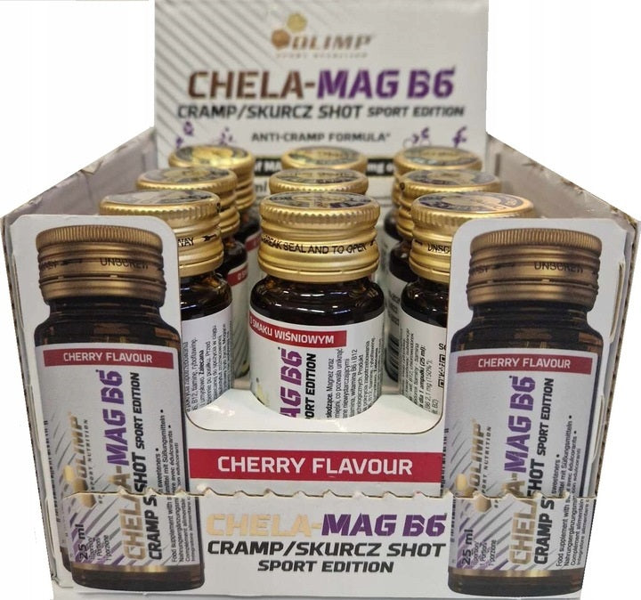 Olimp Nutrition Chela-Mag B6 Cramp Shot - 9 x 25 ml