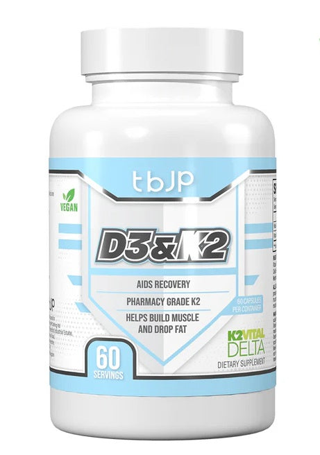 Trained by JP D3 & K2 - 60 caps - Protein Superstore
