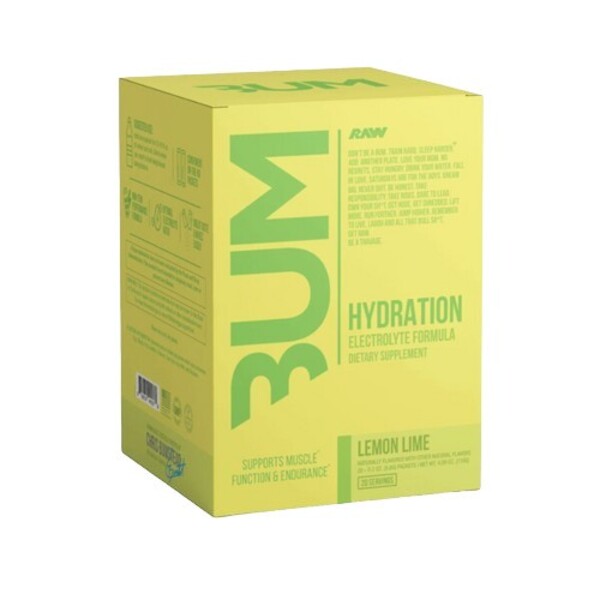 Raw Nutrition Bum Hydration - 20 x 6.1g Sachets