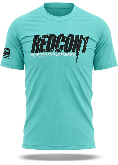 Redcon1 Black on Sea T-Shirt - Protein Superstore