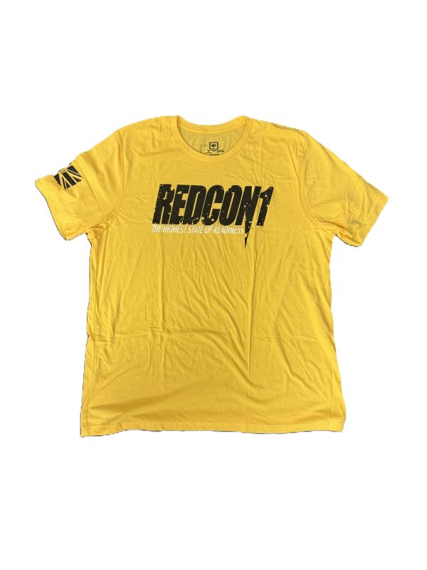 Redcon1 Black on Yellow OG T-Shirt - Protein Superstore