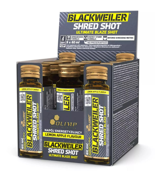 Olimp Nutrition Blackweiler Shred Shot - 9 x 60 ml