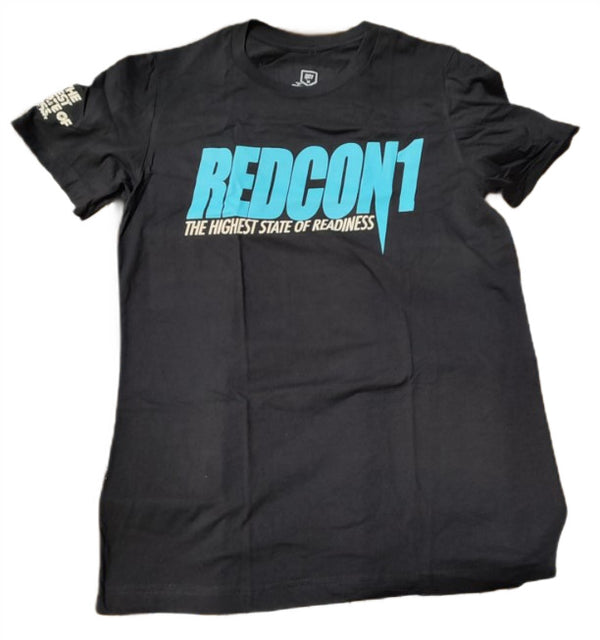 Redcon1 OG T-Shirt Teal on Black