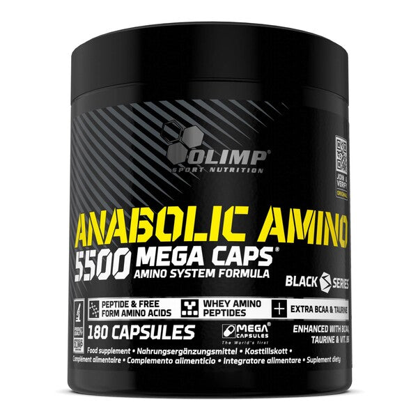 Olimp Nutrition Anabolic Amino 5500 Mega Caps - 180 caps
