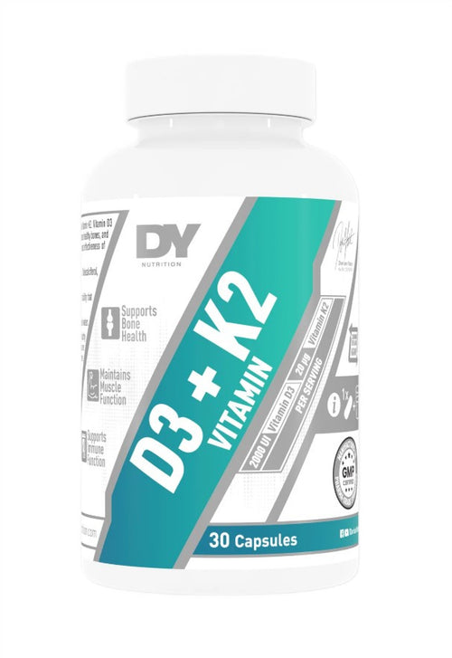 Dorian Yates D3 + K2 Vitamin - 30 caps