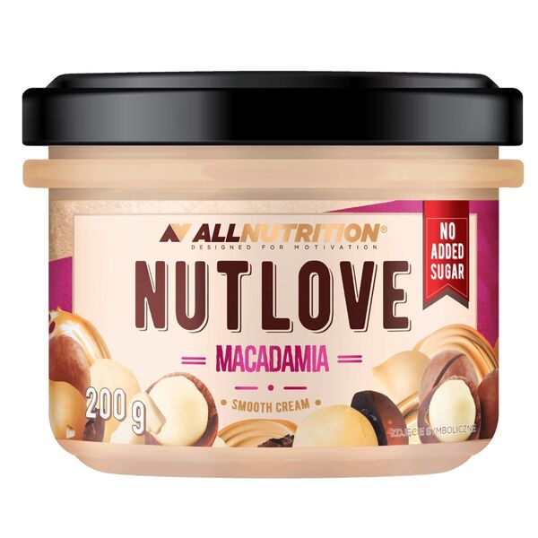 Allnutrition Nutlove Smooth Cream, Macadamia - 200g - Protein Superstore