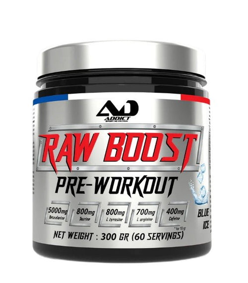 Addict Sport Nutrition Raw Boost Pre-Workout - 300g