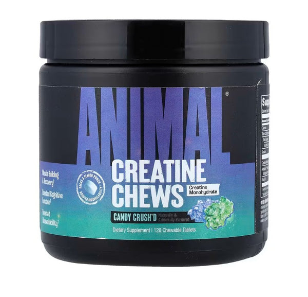 Animal Creatine Chews - 120 chewable tablets