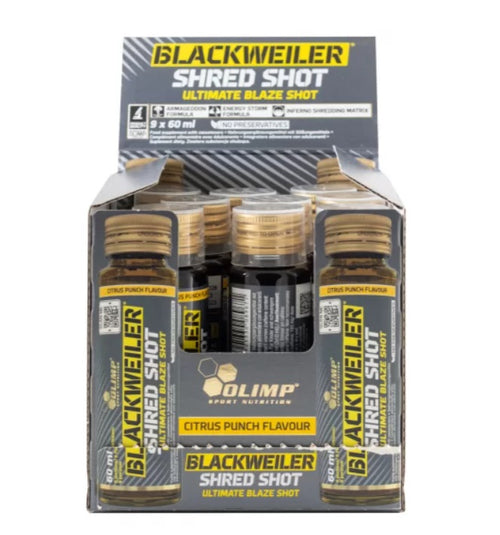 Olimp Nutrition Blackweiler Shred Shot - 9 x 60 ml